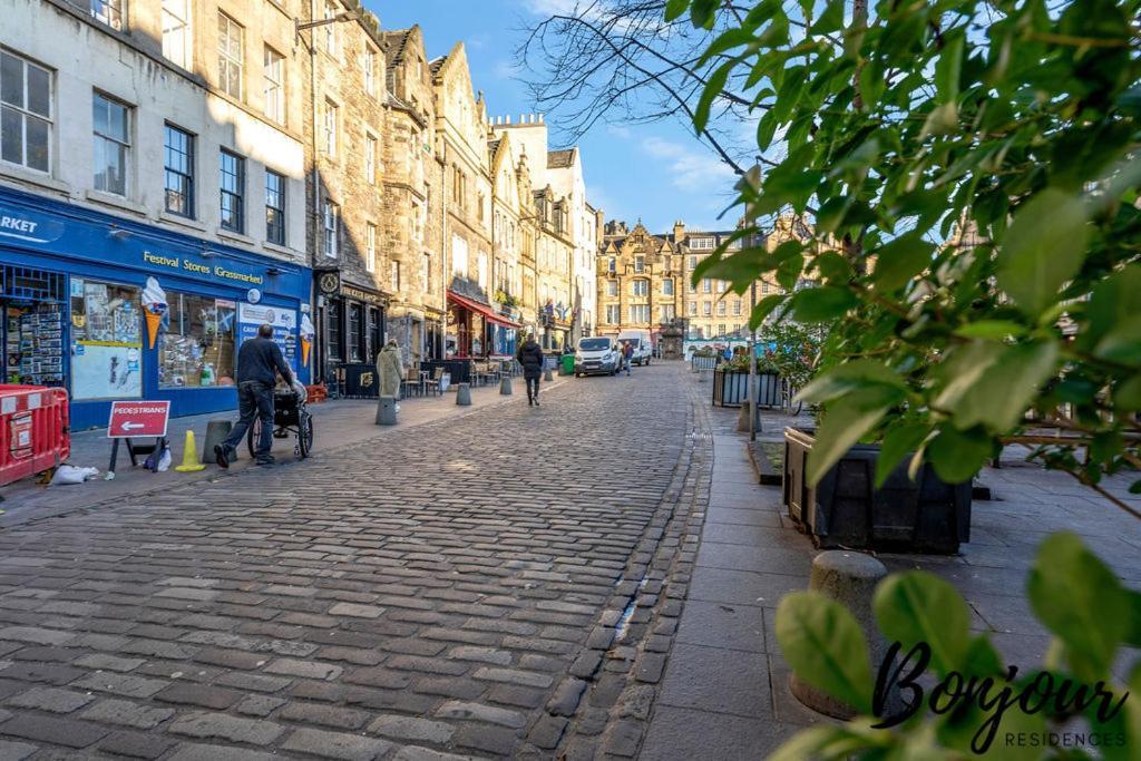 Spacious 2Br-2Ba - Grassmarket - Free Parking By Bonjour Residences Edinburgh Exteriér fotografie